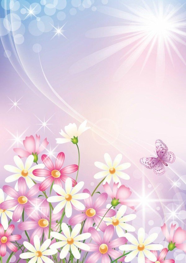цветочные фоны