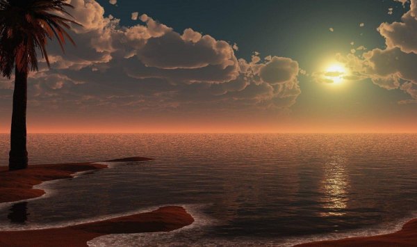 море пейзаж