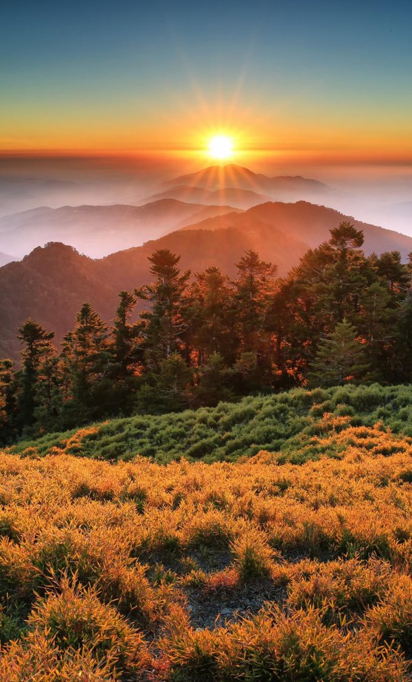 национальный парк юй шань тайвань