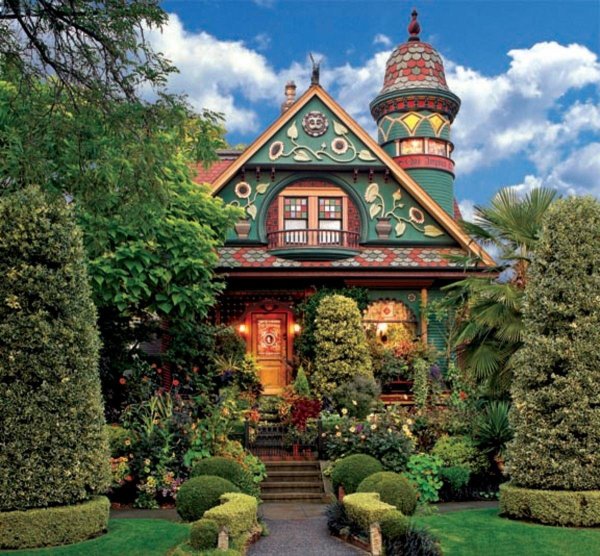 дом в викторианском стиле