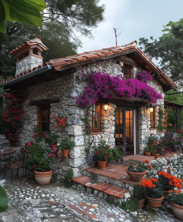 каменные дома