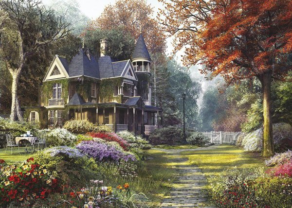 викторианские дома