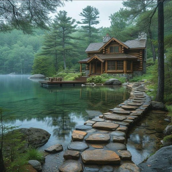 деревянный дом из лиственницы