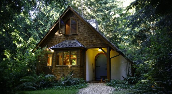 маленький уютный домик