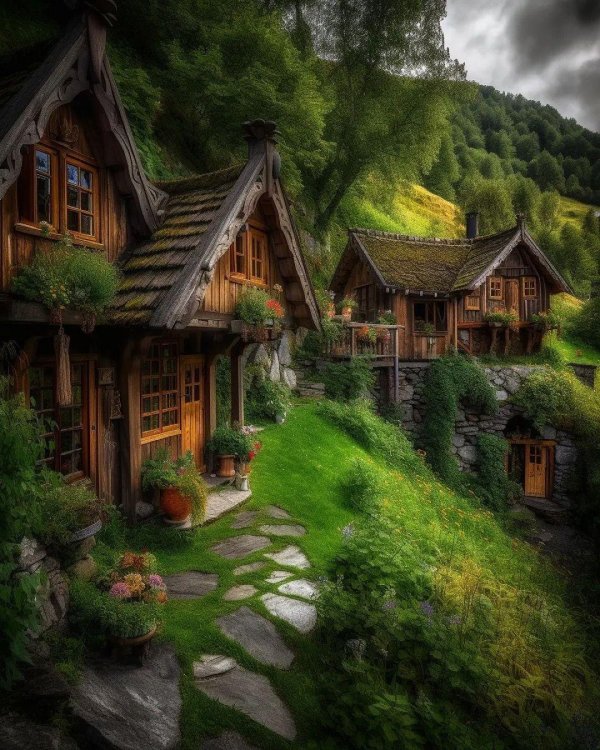 сказочная деревня