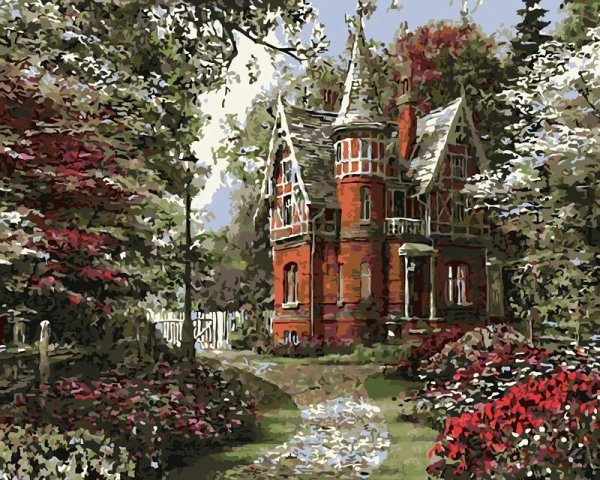 пазл trefl викторианский домик