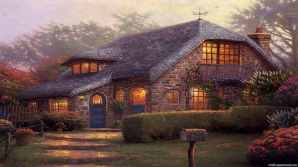 картины томаса кинкейда