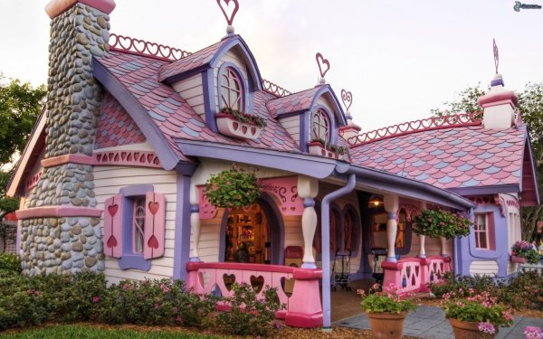 маленький розовый дом изабеллы сша