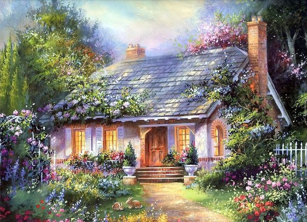 картины томаса кинкейда