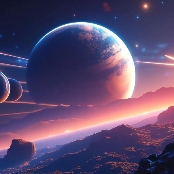 картины космоса и планет