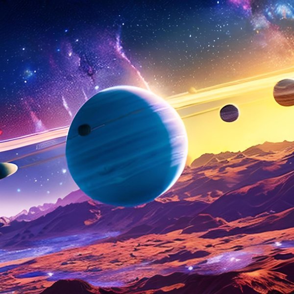 картины космоса и планет