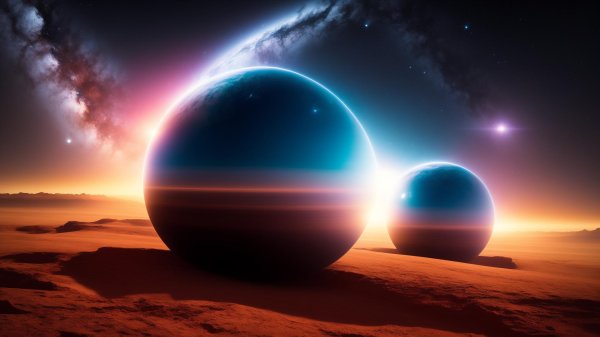 космические пейзажи