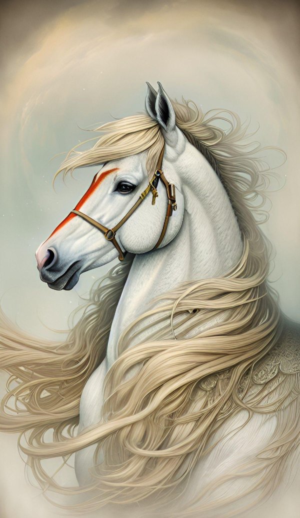 лошади рисунки