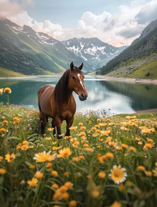 картины лошадей