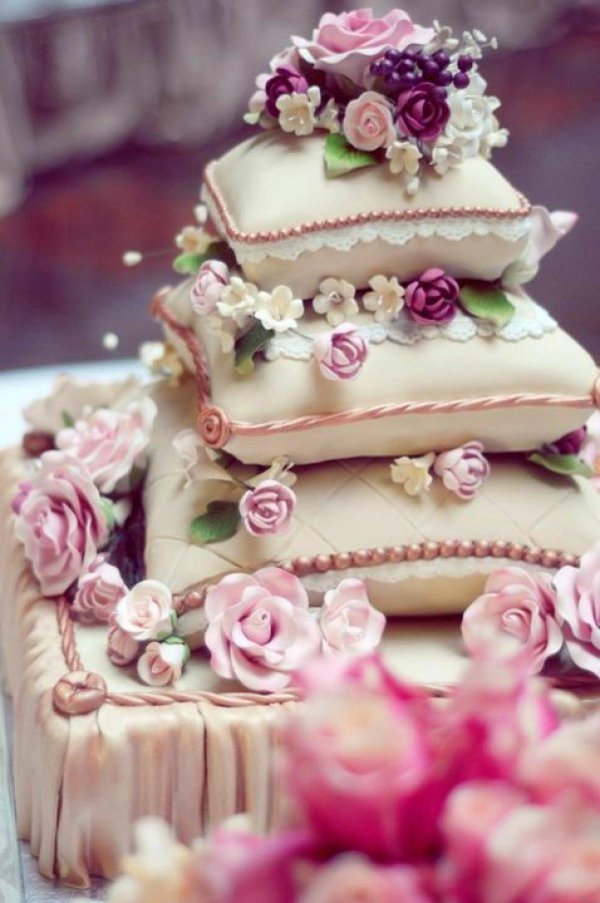 красивые свадебные торты