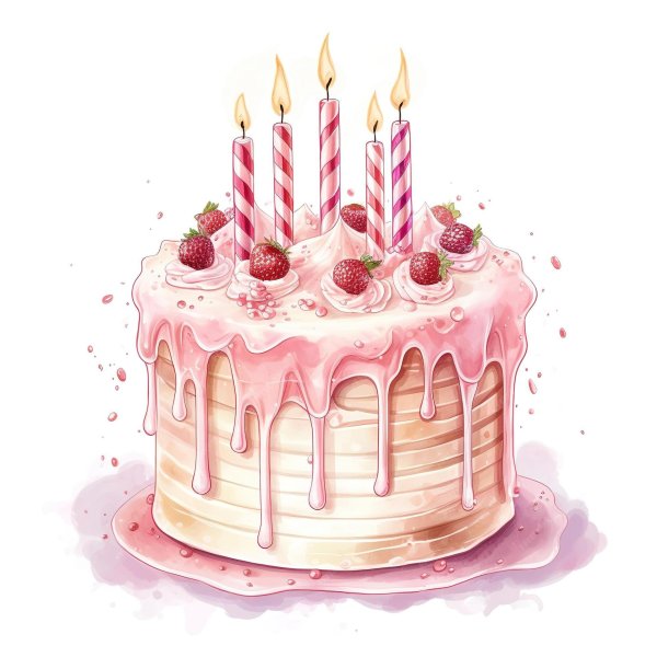 тортики рисунки