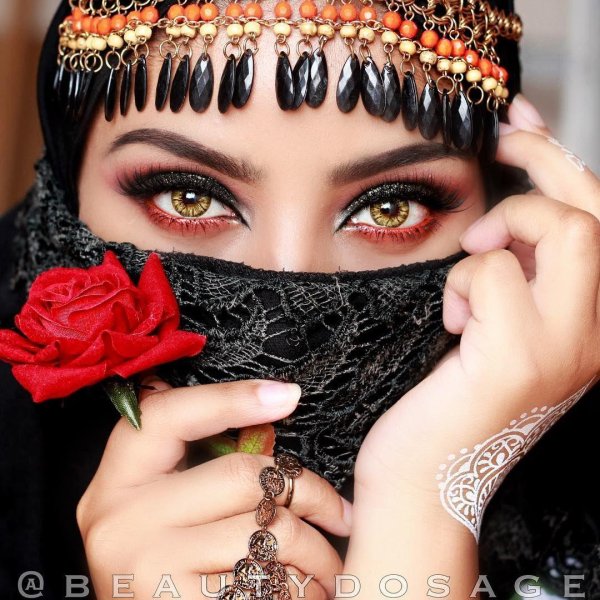 девушка арабская