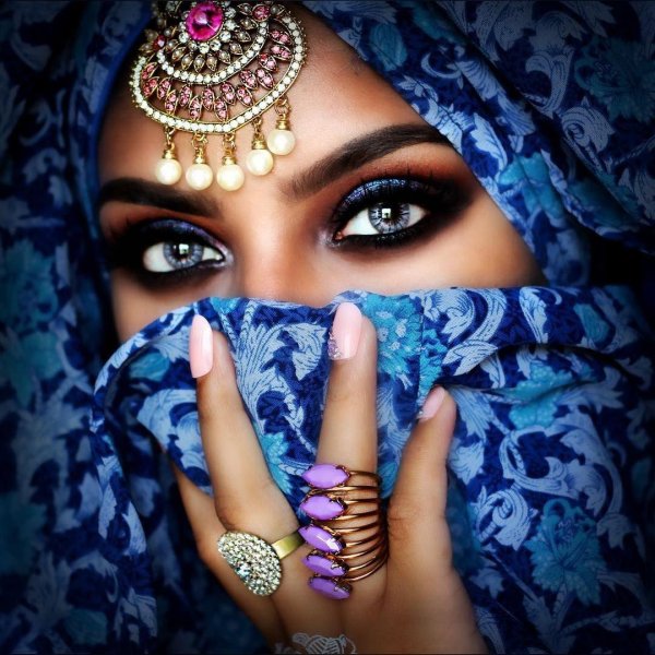 макияж арабский