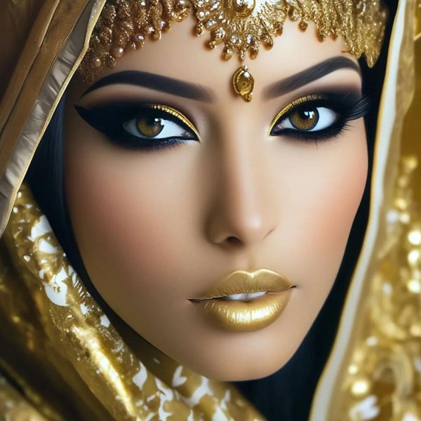 восточный макияж