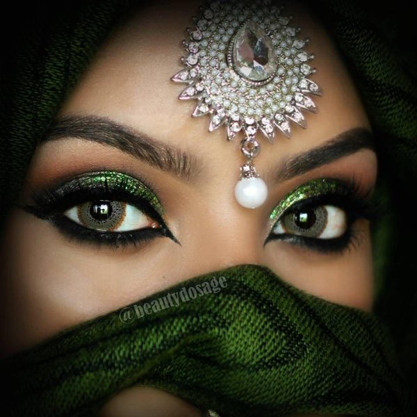 восточный макияж