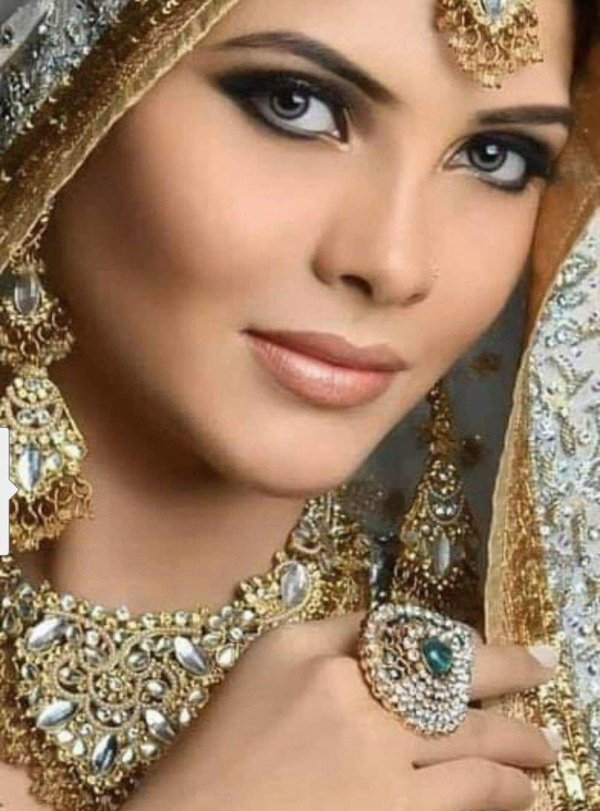 индийский свадебный макияж