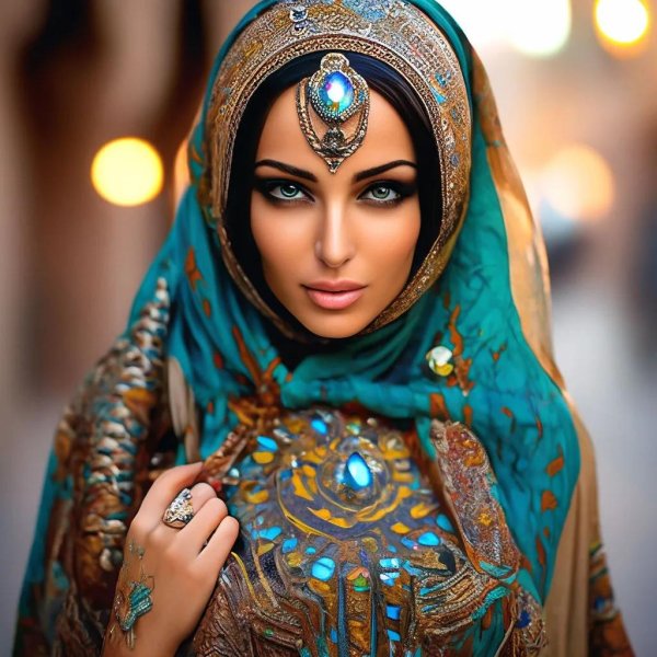 восточная девушка