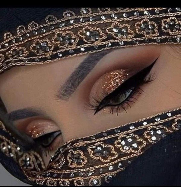 макияж арабский