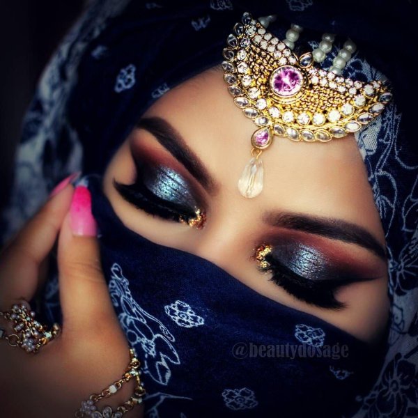 макияж арабский