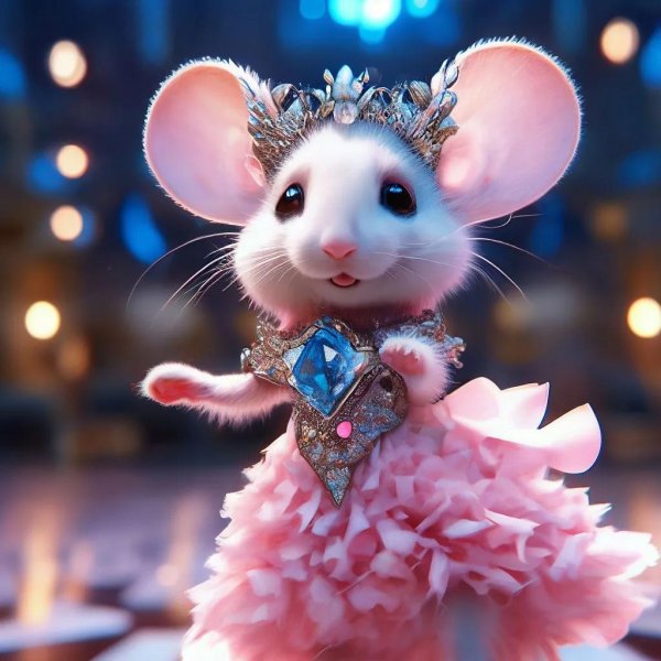 красивый мышонок