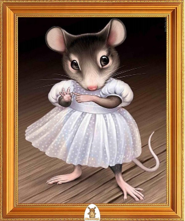 мышь в платье