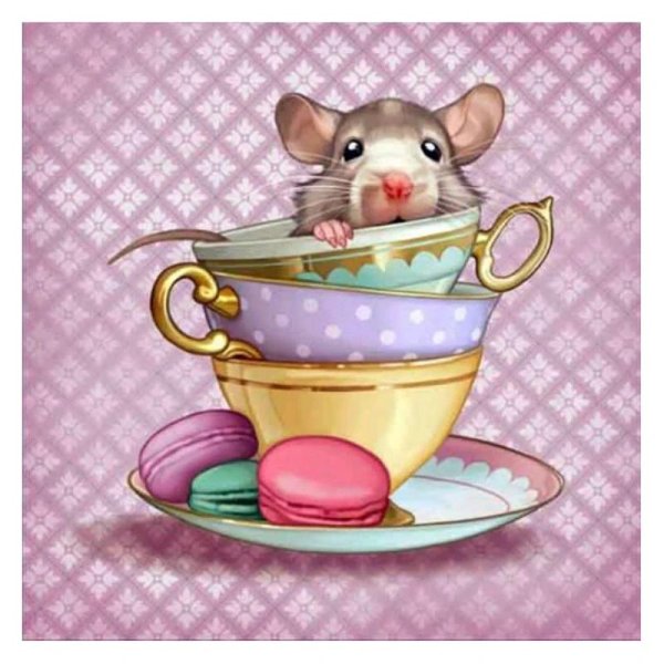 мышонок в чашке