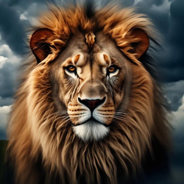 голова льва