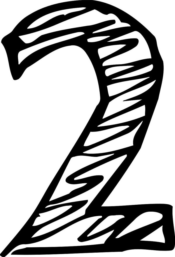 стилизованные цифры