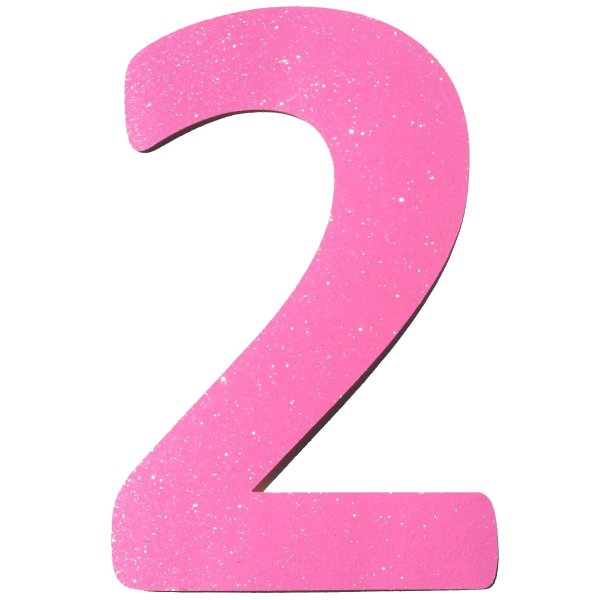 розовые цифры