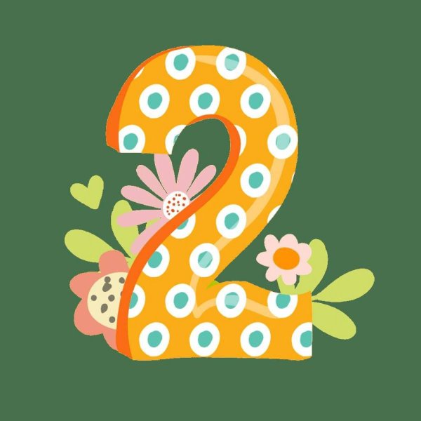 красивые цифры от 1 до 10