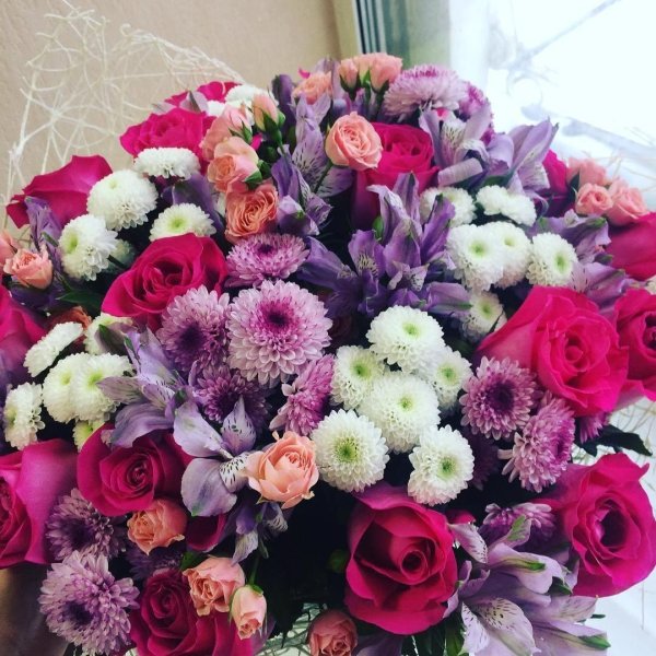 красивые большие букеты