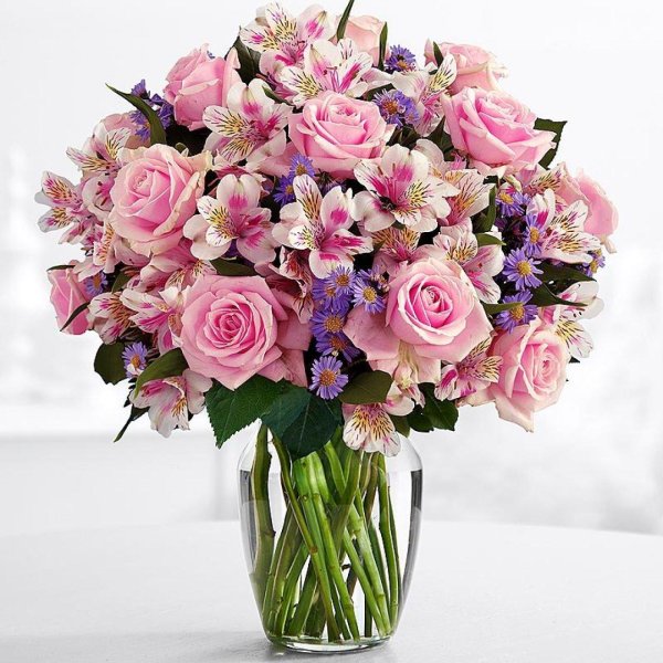 нежные букеты цветов