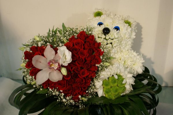 игрушки из цветов