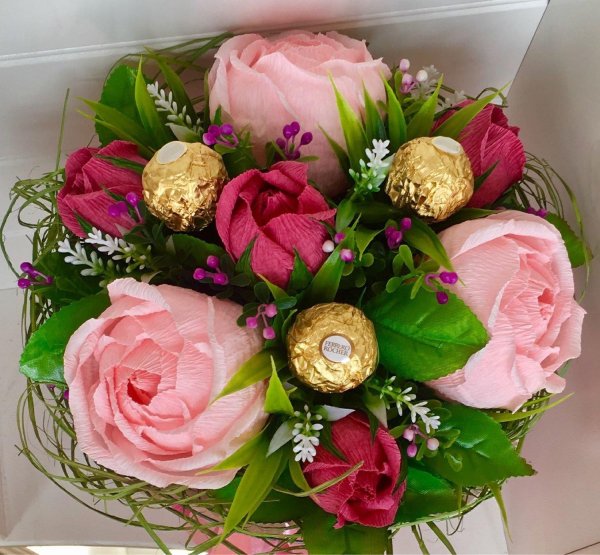 конфетные букеты