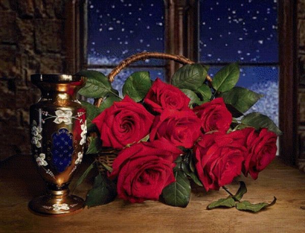 цветы вечер