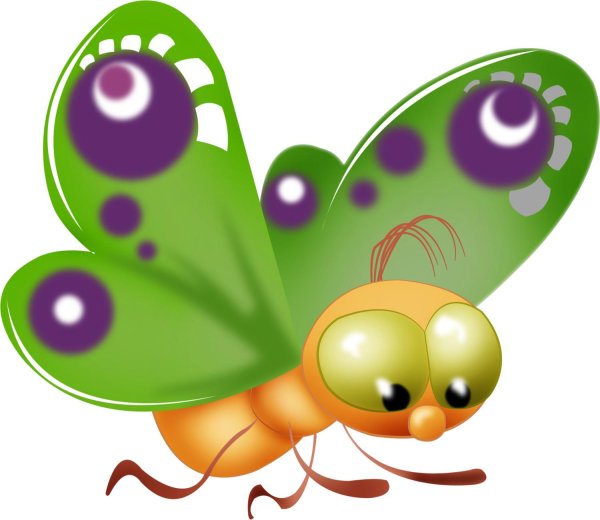 бабочки детские