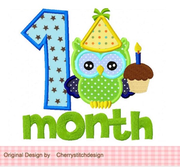 поздравления с одним месяцем