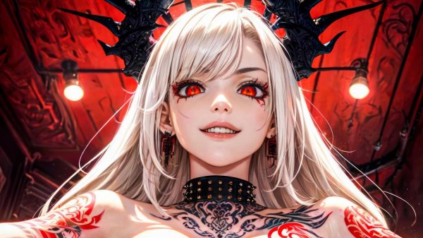 демон девушка