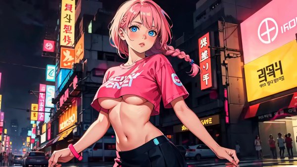 аниме телка