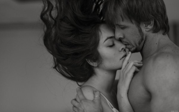 страсть объятия