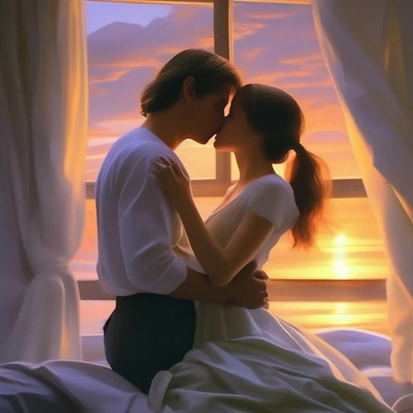 двое влюбленных