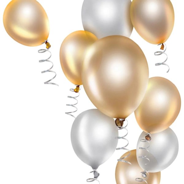 шар золото хром