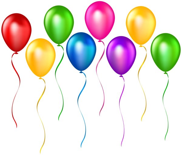 шарики цветные