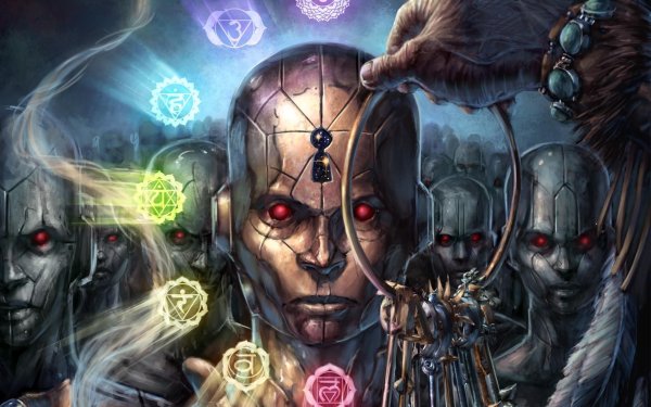 робот киборг