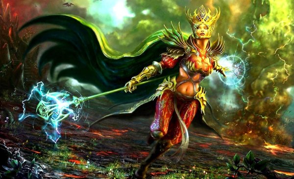 девушки фэнтези